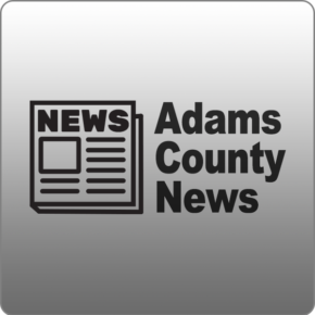 Adams County News with Newspaper Icon