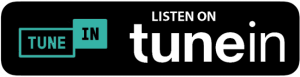 Listen on Tunein Badge with tuneinlogo