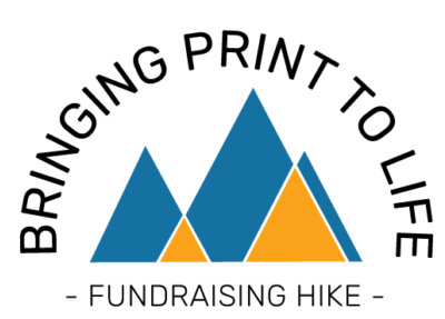 Bringing Print to Life Logo with graphical mountains
