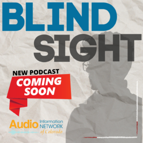 Blind sight, coming soon, silouette of man.