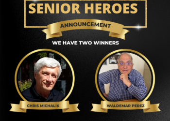Jefferson county senior heros Headshots of Chris and Waldemar.